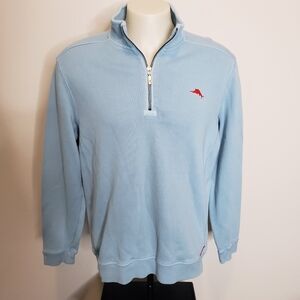 Tommy Bahama Men's Half Zip Relax Sweatshirt Size Large